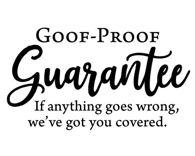 WallQuotes.com Goof Proof Guarantee